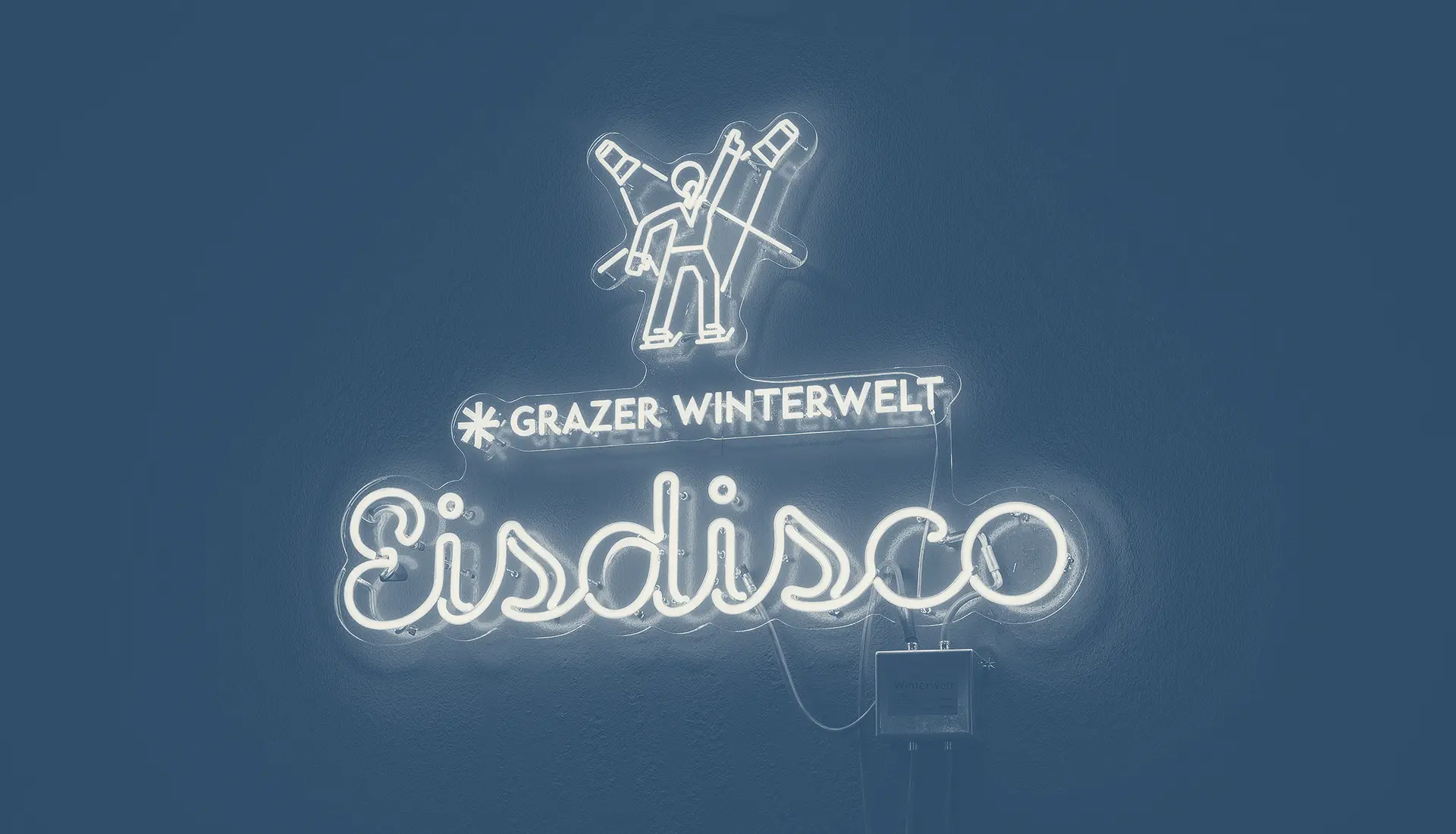Das Logo der Eisdisco der Grazer Winterwelt
